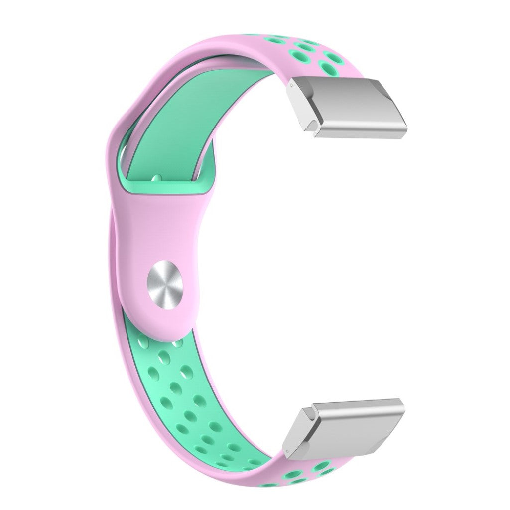 Helt vildt fantastisk Garmin Fenix 5S Silikone Rem - Grøn#serie_7
