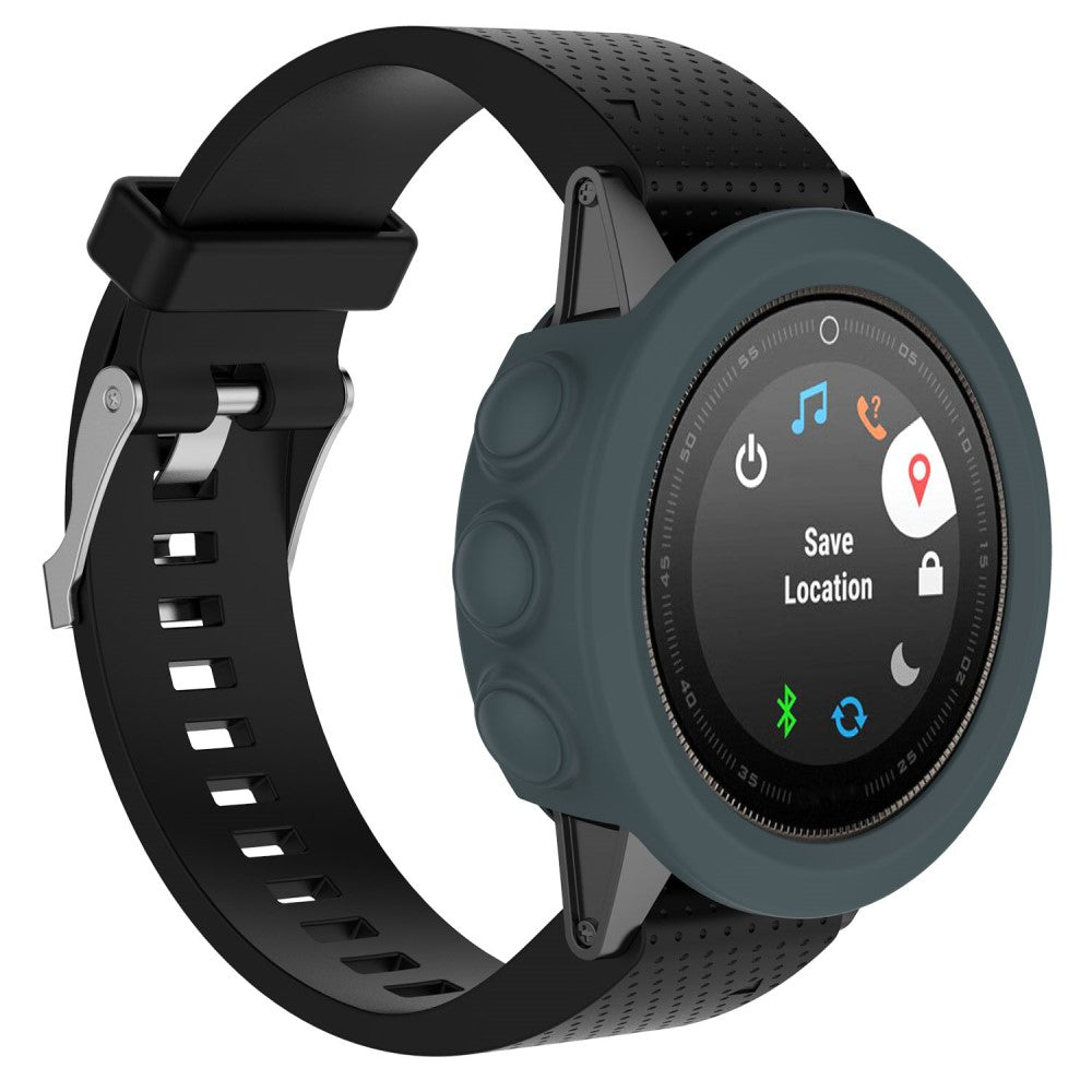 Garmin Fenix 5S / Garmin Fenix 5S Plus  Silikone Bumper  - Blå#serie_6