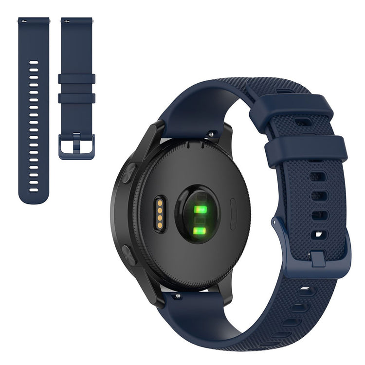 Super skøn Garmin Venu 2 / Garmin Vivoactive 4 Silikone Rem - Blå#serie_3