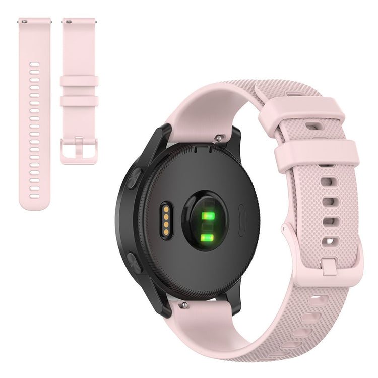 Super skøn Garmin Venu 2 / Garmin Vivoactive 4 Silikone Rem - Pink#serie_8