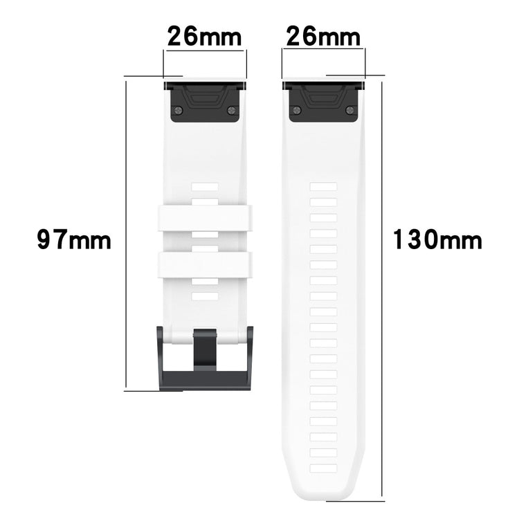 Meget smuk Universal Silikone Rem - Grøn#serie_12