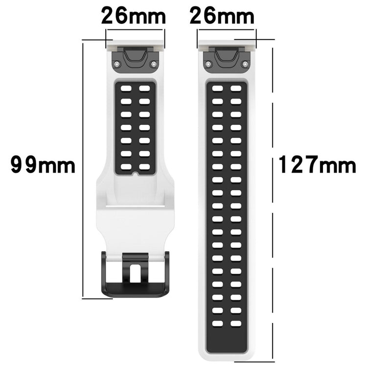 Solid Universal Silikone Rem - Sort#serie_10