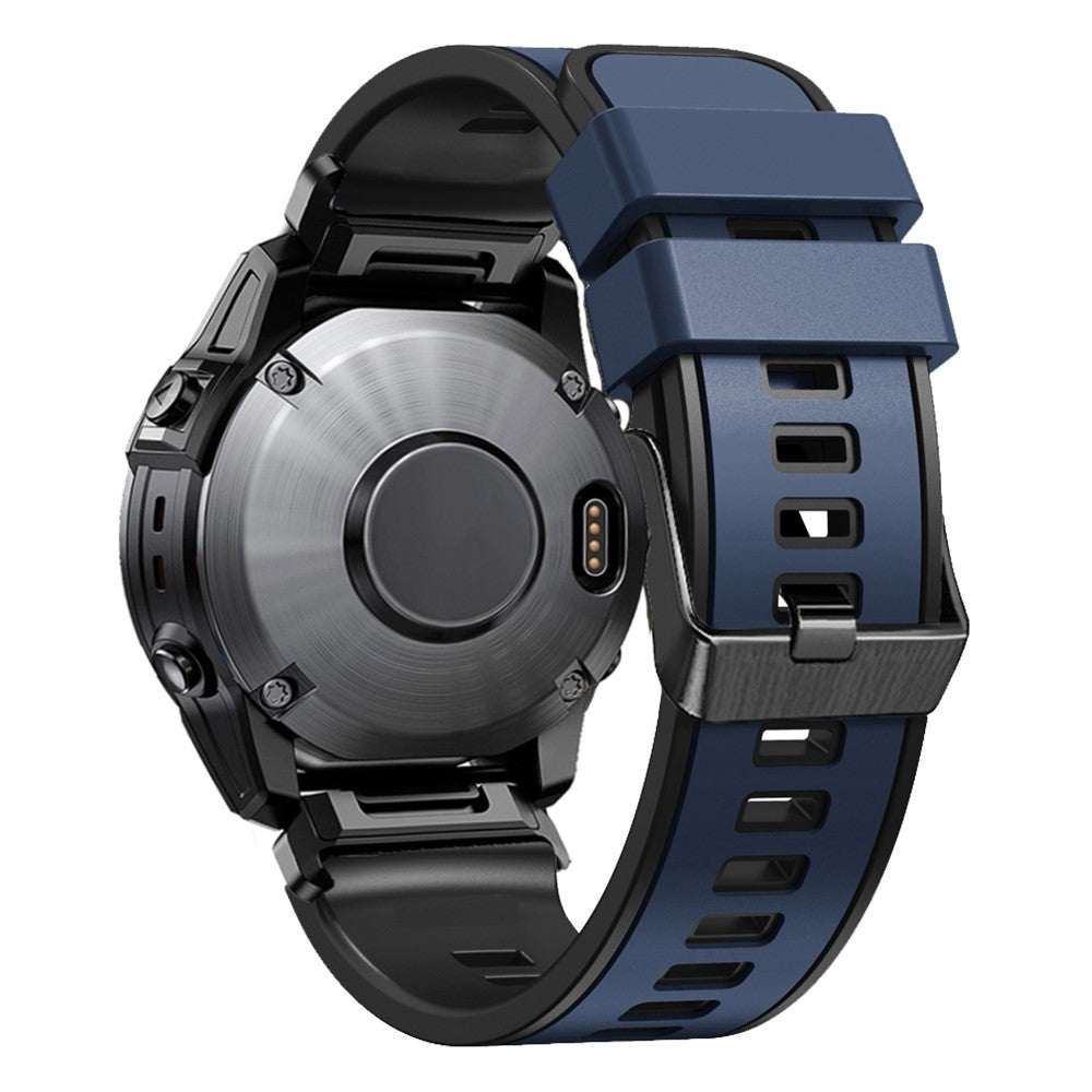 Rigtigt hårdfør Universal Silikone Rem - Blå#serie_13