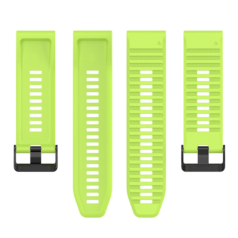 Rigtigt smuk Universal Garmin Silikone Urrem - Grøn#serie_8