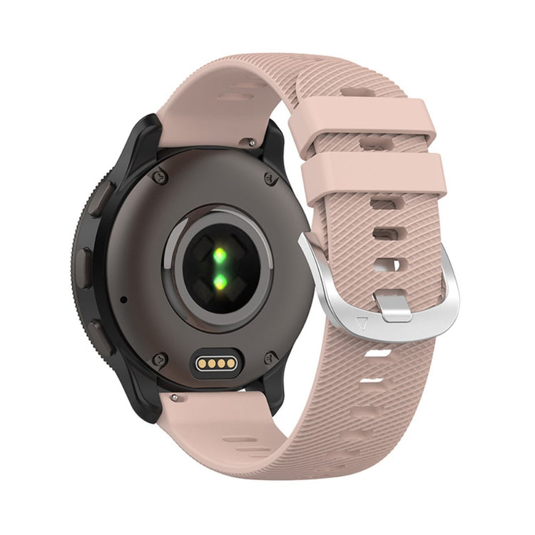 Meget slidstærk Universal Garmin Silikone Rem - Pink#serie_7