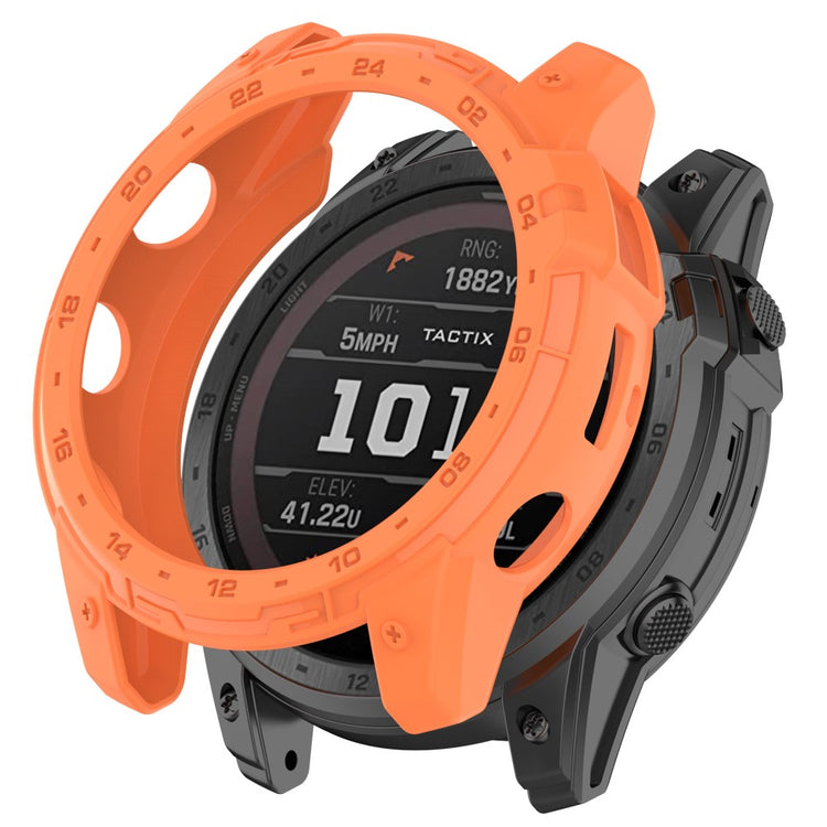 Garmin Enduro 2 / Tactix 7 dial plate style watch cover - Orange#serie_2