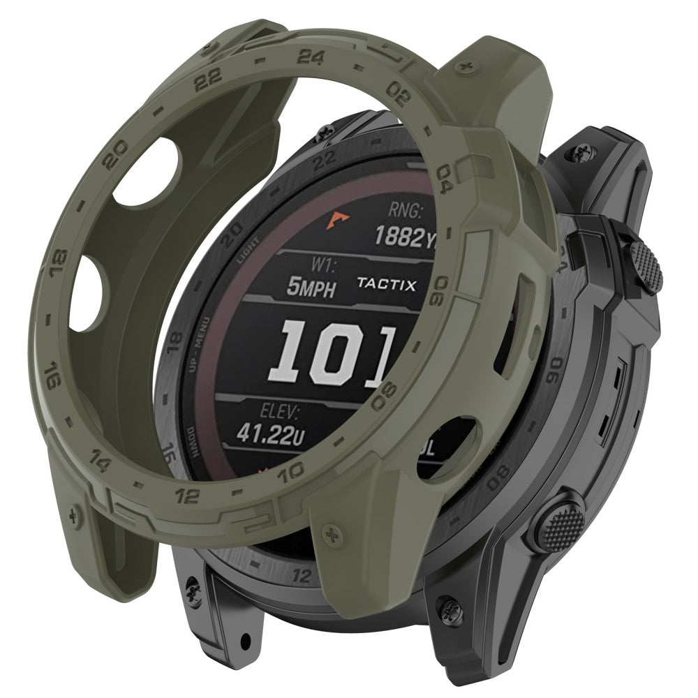 Garmin Enduro 2 / Tactix 7 dial plate style watch cover - Jungle Green#serie_3