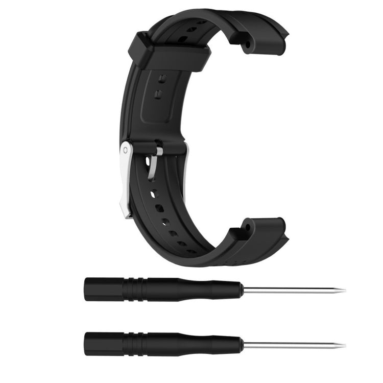 Mega cool Garmin Forerunner 25 Small Silikone Rem - Sort#serie_7