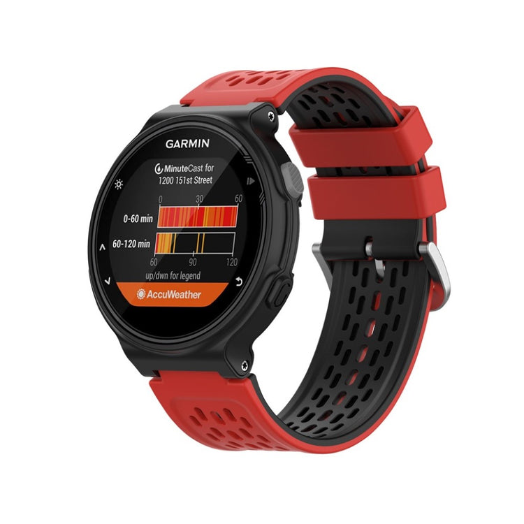 Vildt hårdfør Universal Garmin Silikone Rem - Rød#serie_2