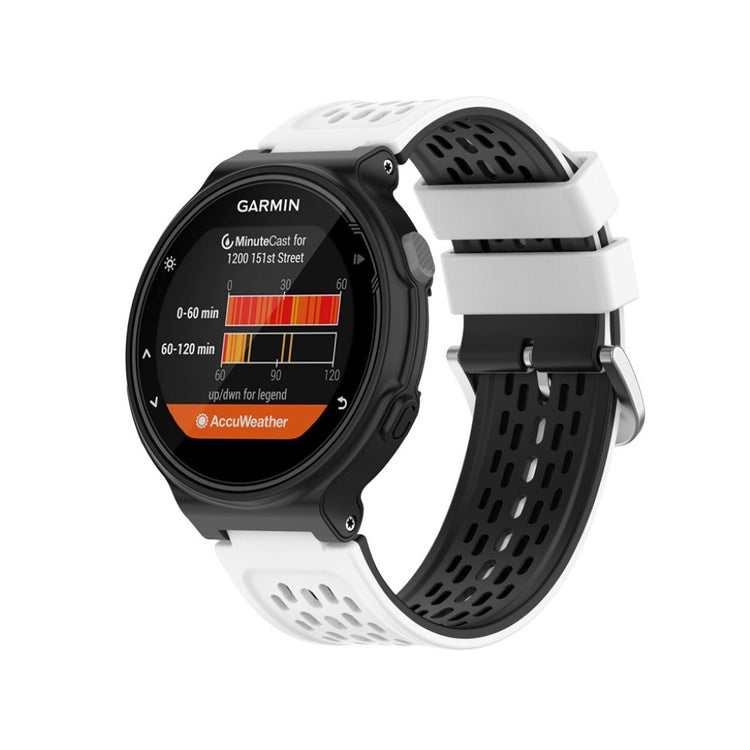 Vildt hårdfør Universal Garmin Silikone Rem - Hvid#serie_3