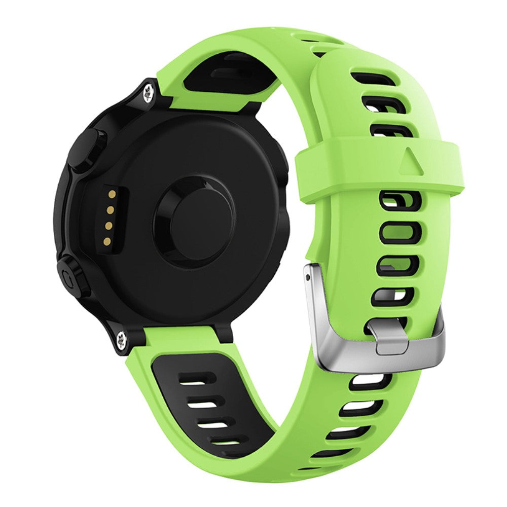 Rigtigt fint Universal Garmin Silikone Rem - Grรธn#serie_1