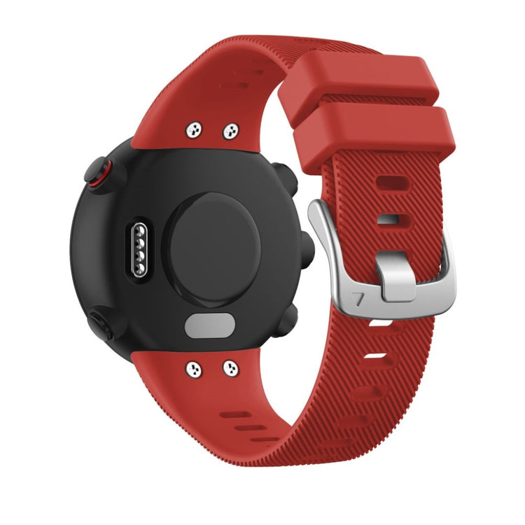 Helt vildt godt Garmin Forerunner 45S Silikone Rem - Rød#serie_4