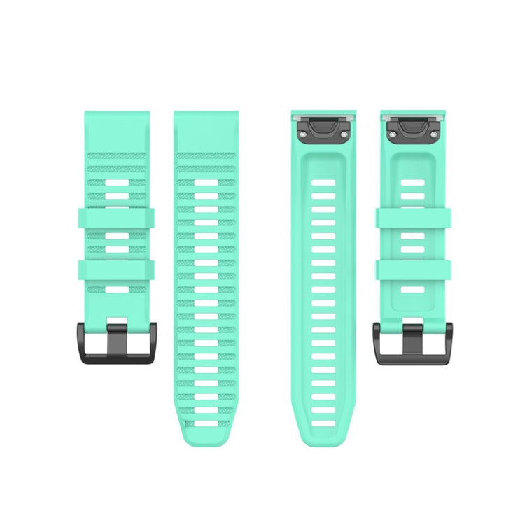 Helt vildt cool Garmin Fenix 6X Silikone Rem - Blå#serie_6