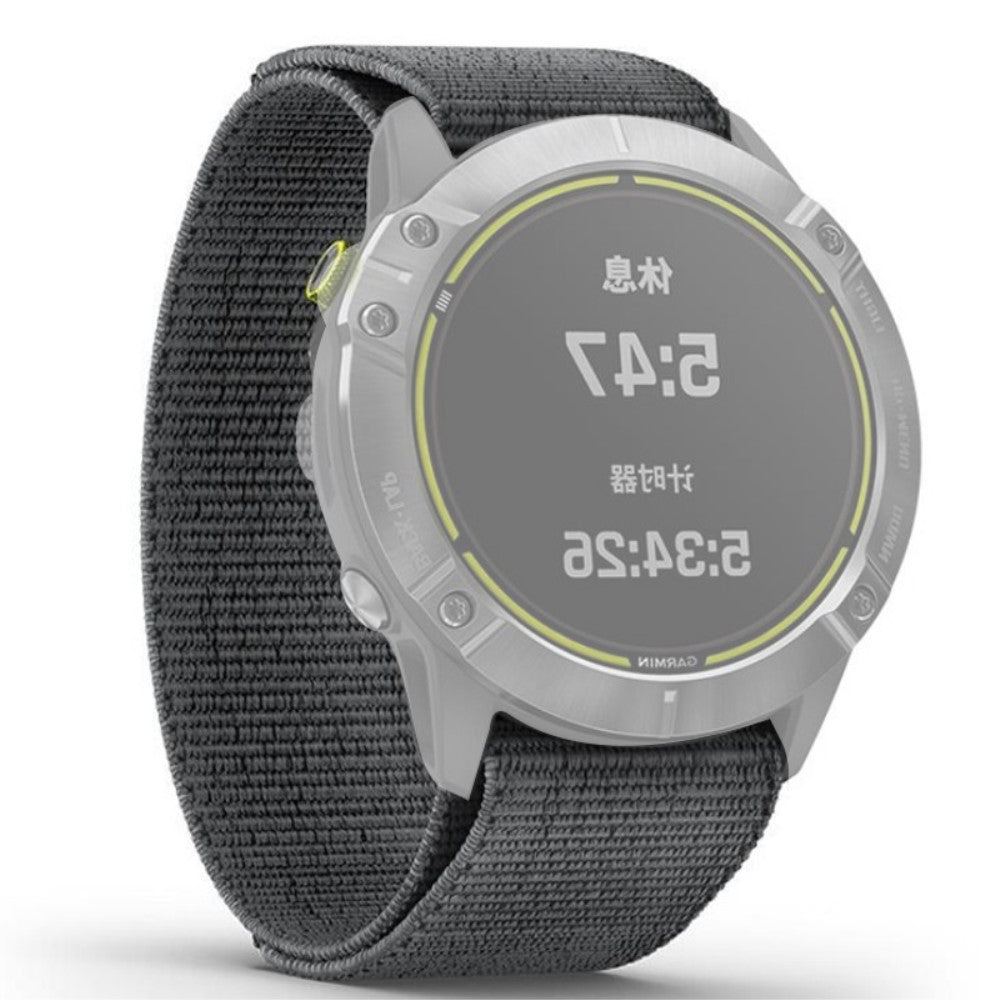 Yndigt Universal Garmin Nylon Rem - Sรธlv#serie_1