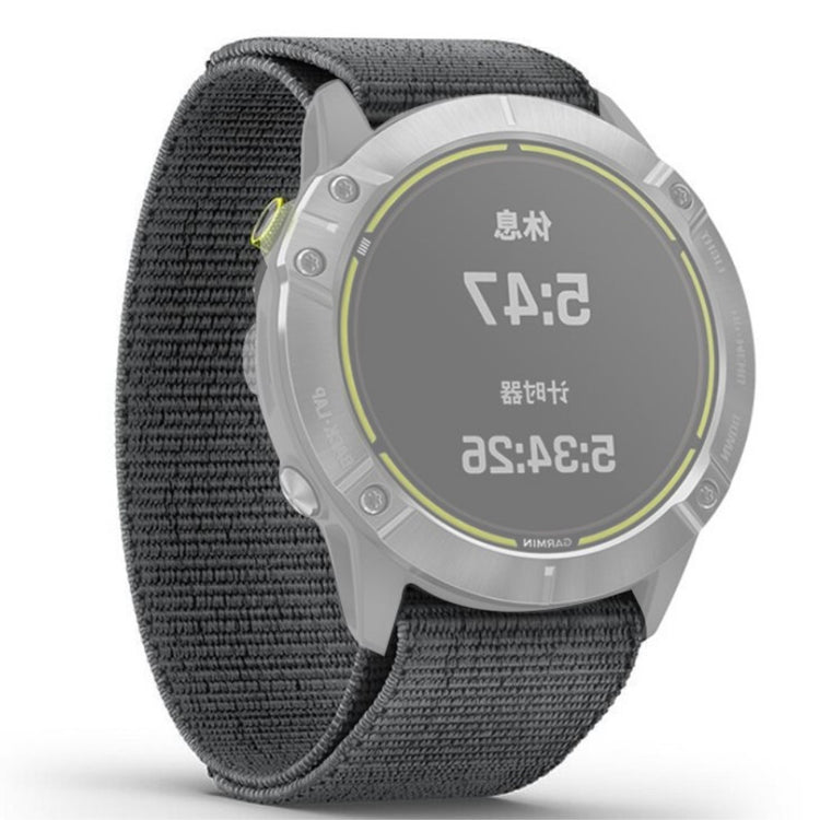 Yndigt Universal Garmin Nylon Rem - Sølv#serie_1