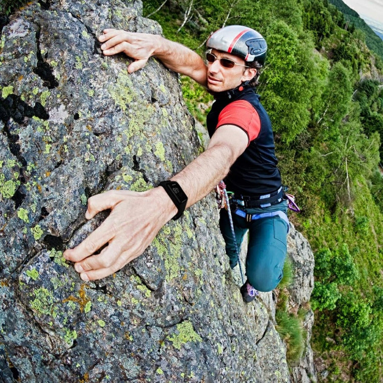 Smuk TomTom Runner 2 / TomTom Runner 3 Silikone Rem - Sort#serie_1