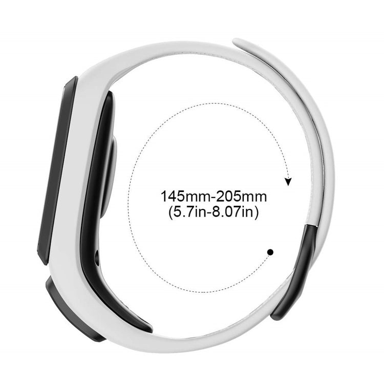 Smuk TomTom Runner 2 / TomTom Runner 3 Silikone Rem - Hvid#serie_2