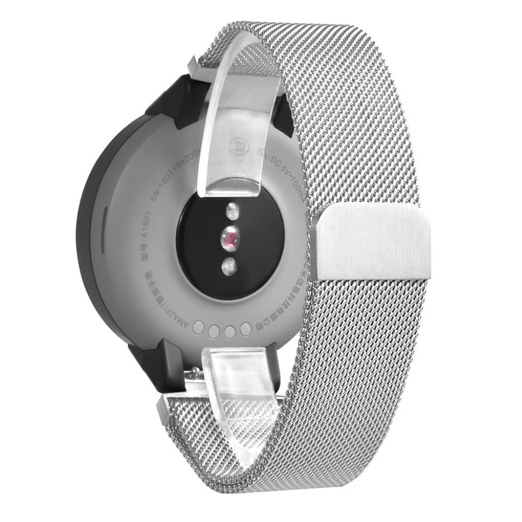 Super kønt Amazfit Verge 3 Metal Rem - Sølv#serie_2