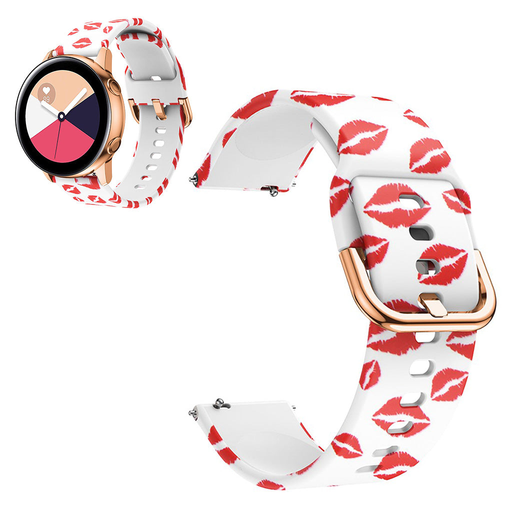 Mega fint Universal Silikone Rem - Rød#serie_5