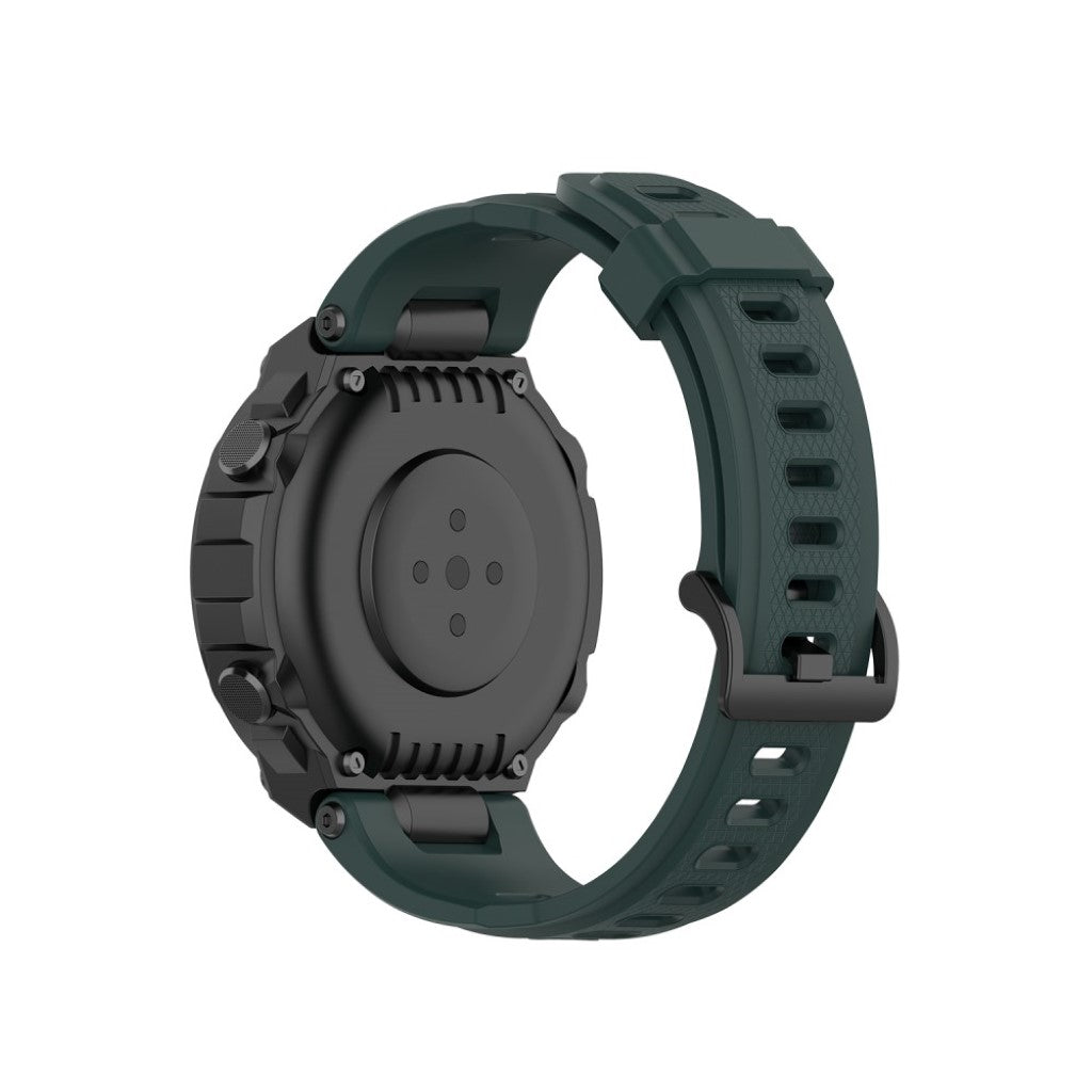 Meget komfortabel Amazfit T-Rex Silikone Rem - Grøn#serie_3