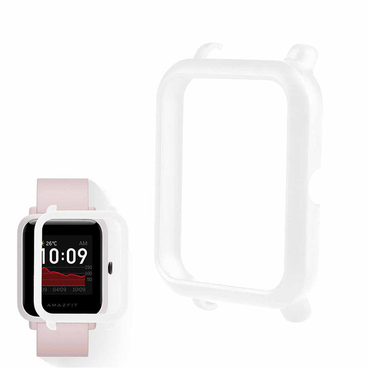 Universal Amazfit Mat Plastik Bumper  - Hvid#serie_3