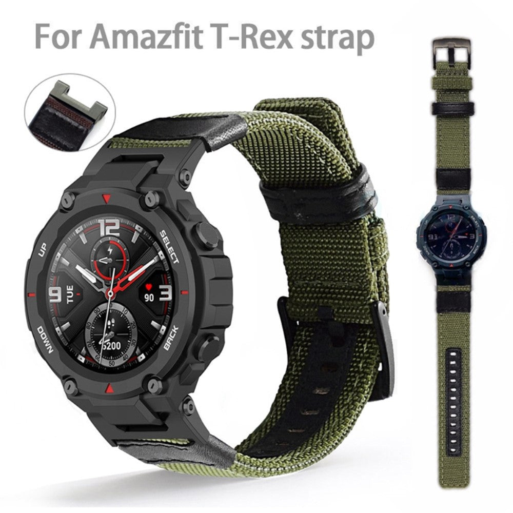Mega godt Amazfit T-Rex Pro / Amazfit Ares Stof Urrem - Rød#serie_6