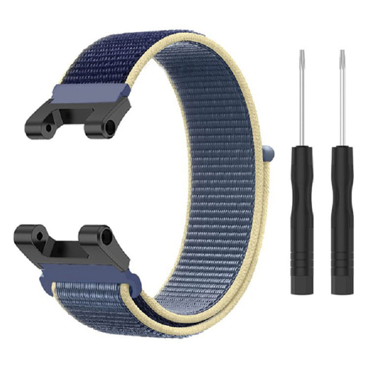Meget flot Amazfit T-Rex Pro / Amazfit Ares Stof Urrem - Blå#serie_2
