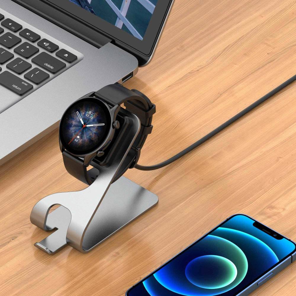 Metal Universal Amazfit Ladestation - Sølv#serie_2
