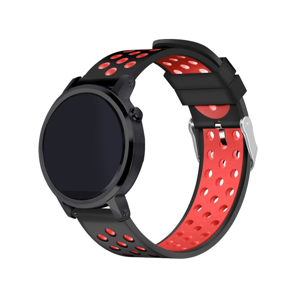 Meget hårdfør Universal Fossil Silikone Rem - Sort#serie_4