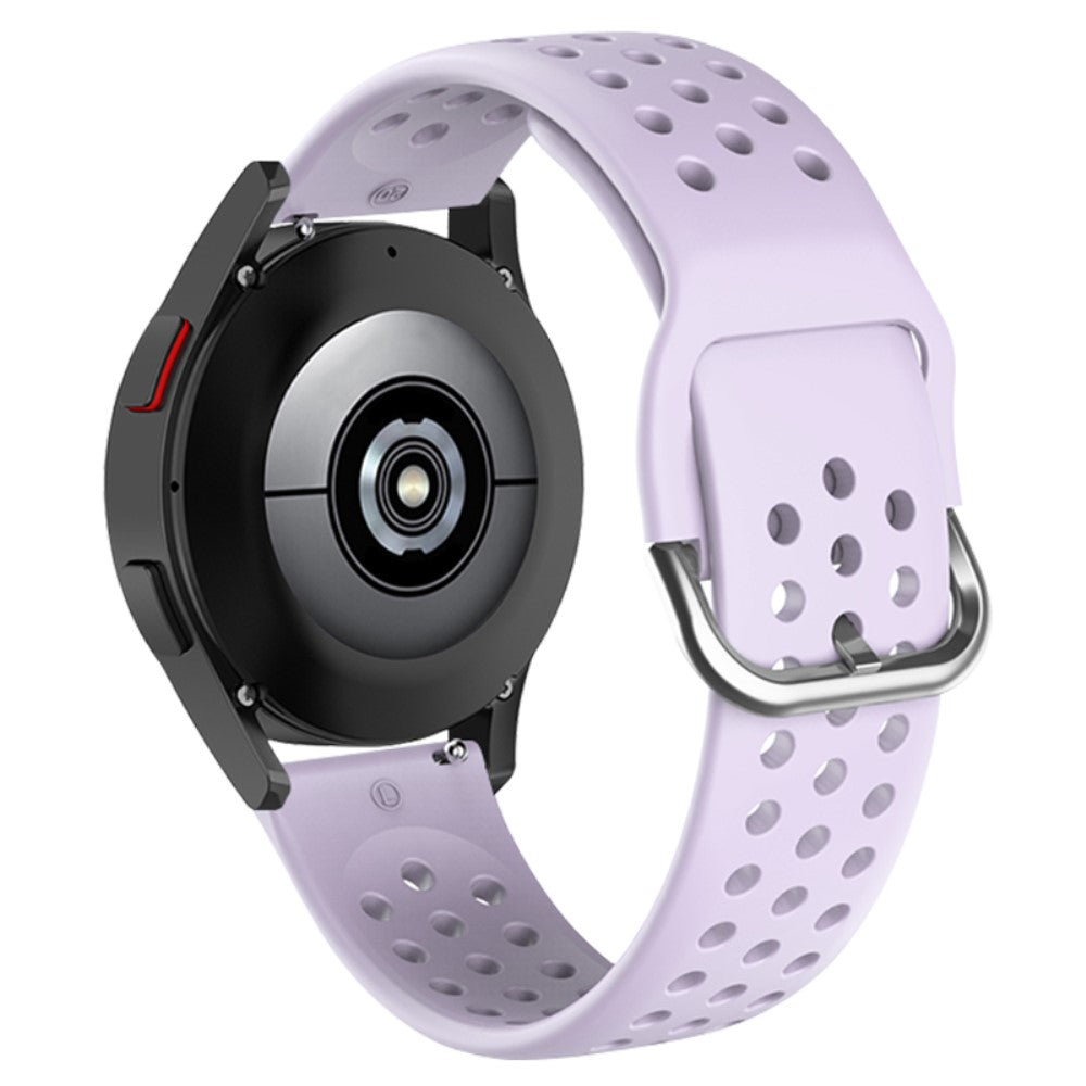 Helt vildt komfortabel 20mm Silikone Rem - Lilla#serie_16