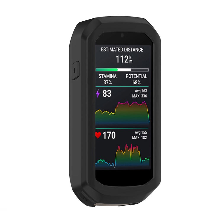 Garmin Edge 1050 Silicone Protective Case Bike Cycling Computer Cover - Black#serie_3