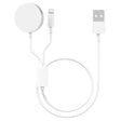 1m Plastic En Siliconen / Tpu Apple Smartwatch Draadloos Oplaadkabel