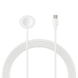 1m Plastic En Siliconen / Tpu Apple Smartwatch Draadloos Type-C Oplaadkabel