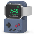 AHASTYLE JY14 Apple Watch Series Watch Opladerhouder Siliconen Smart Watch Standaard (zonder oplader) - Middernachtblauw