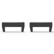 1 paar Huawei Watch Fit mini / Keep B4 zinklegering connector set 16mm naar 12mm horlogeband adapter