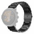 Suunto Spartan Sport Polshorloge HR Baro / Suunto 7 Smart Watch Strap 3-Bead 24mm Stalen Polsband