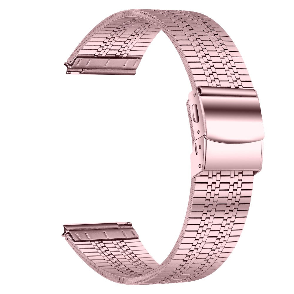 Garmin Vivomove 3 / GarminMove 3 Stainless Steel 20mm Watch Strap Replacement Wrist Band - Rose Pink#serie_1