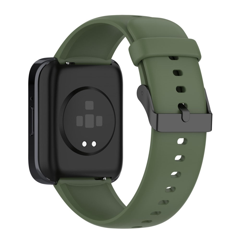 SKG V9 / V9 Pro / Huami Amazfit Bip 5 / Bip 5 Unity Watch Strap Liquid Silicone Band Replacement - Midnight Green#serie_2