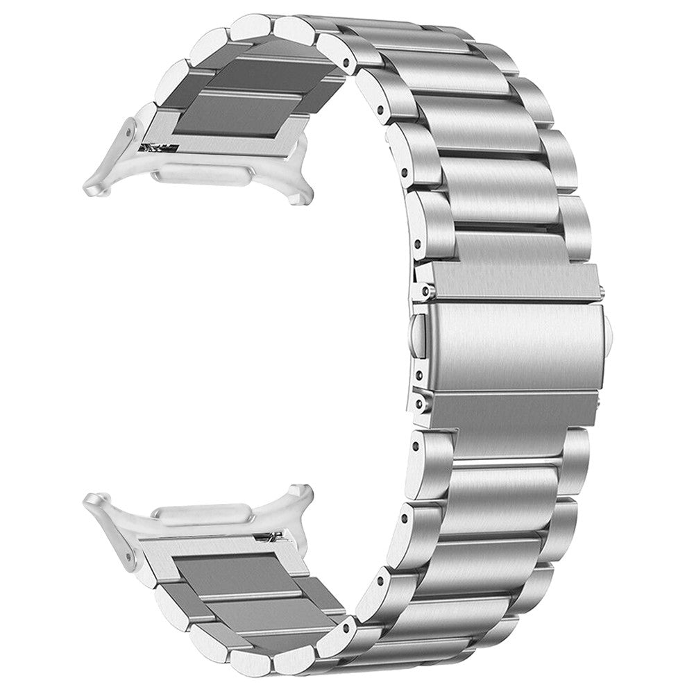 Samsung Galaxy Watch Ultra Band 3-Bead Stainless Steel Watch Strap - Silver#serie_1