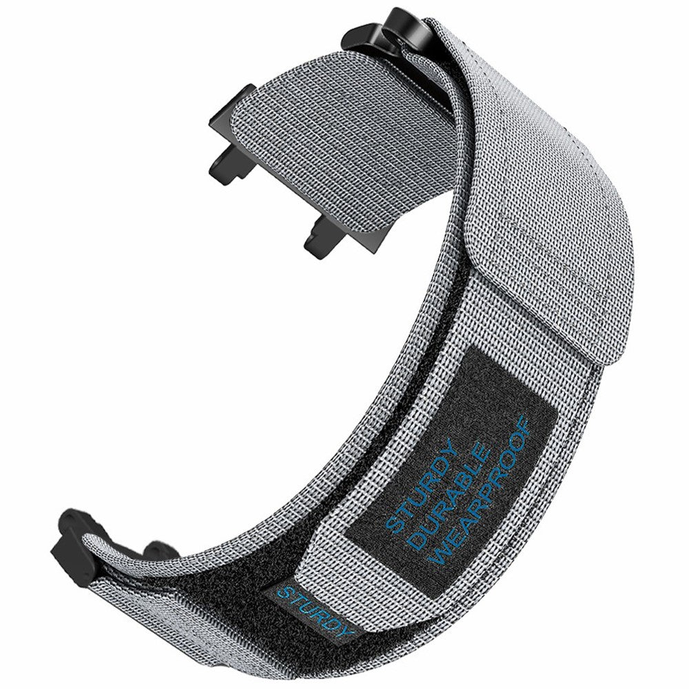 Huami Amazfit T-Rex 2 Replacement Strap Outdoor Magic Tape Nylon Watch Band - Grey#serie_3