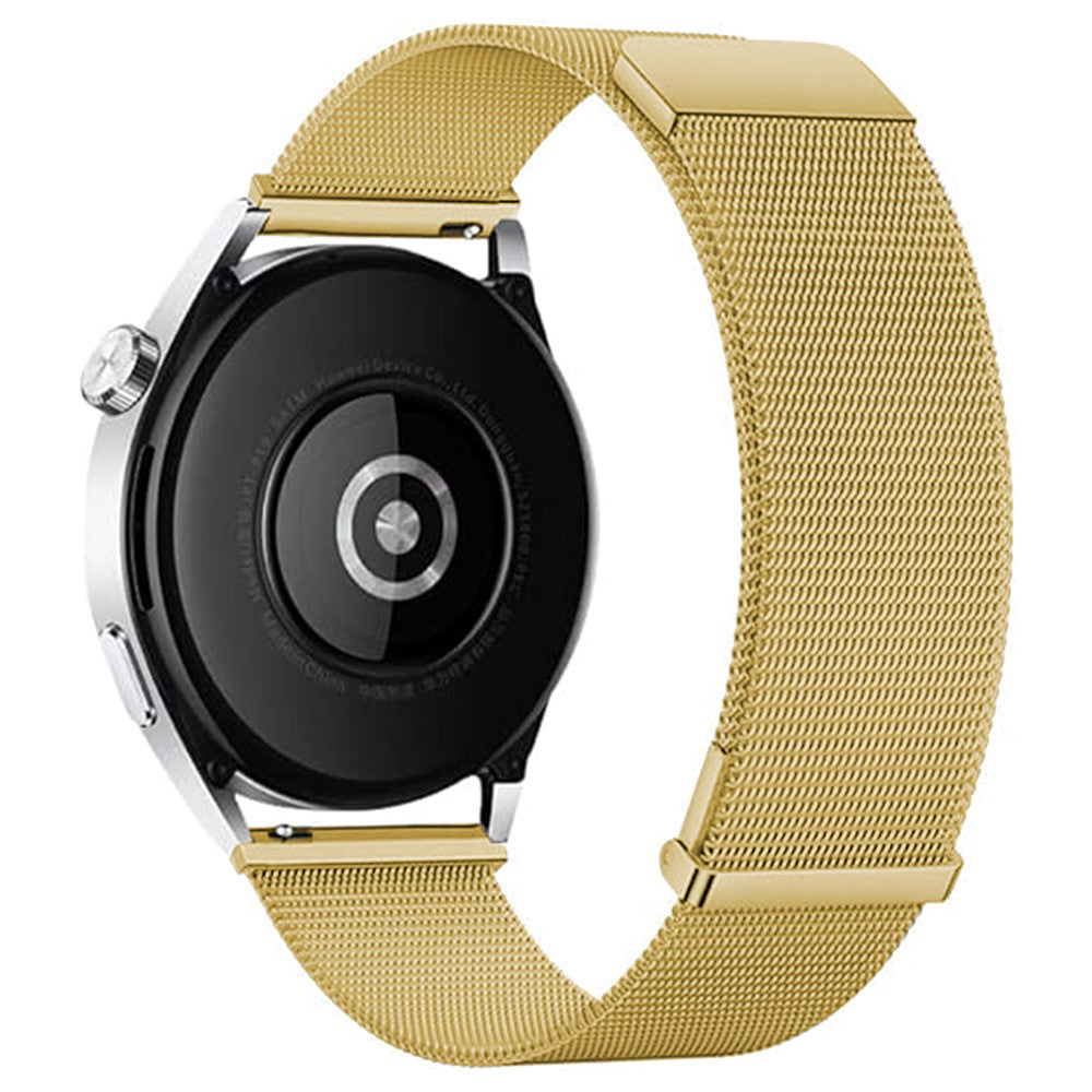 KALEBOL Huawei Watch GT 4 41mm Milanese Mesh Watch Strap 18mm Magnetic Wrist Band - Gold#serie_4