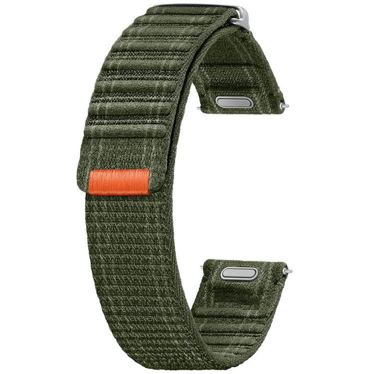 Samsung Galaxy Watch7 Woven Nylon Watch Band 20mm Stylish Sports Adjustable Strap - Army Green#serie_3