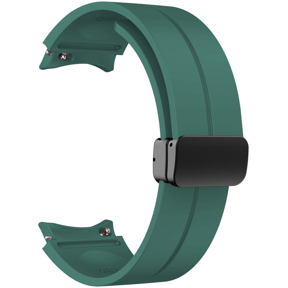 KALEBOL Samsung Galaxy Watch 20mm Silicone Watch Strap Magnetic Buckle - Pine Needle Green#serie_12