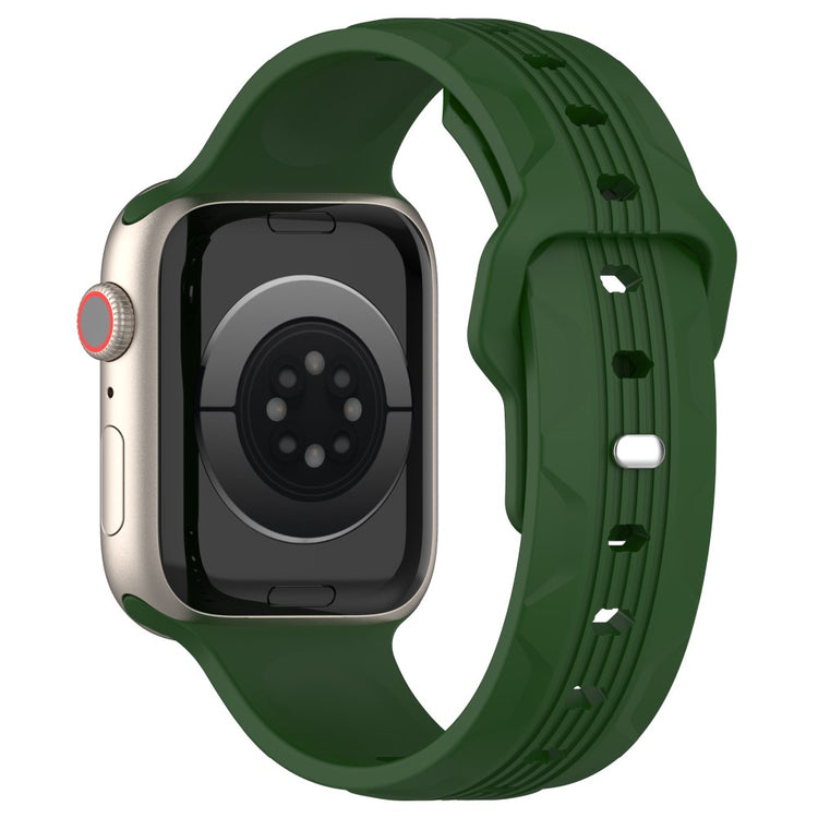 KALEBOL Apple Watch Series 49mm - 45mm - 44mm - 42mm Silicone Watch Band - Army Green#serie_6