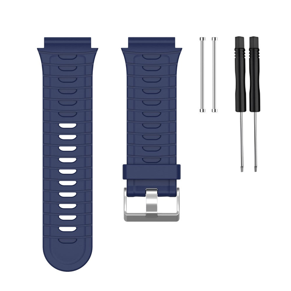 Garmin Forerunner 920XT Watch Strap Silicone Band with Spring Bar and Screwdriver - Navy Blue#serie_2