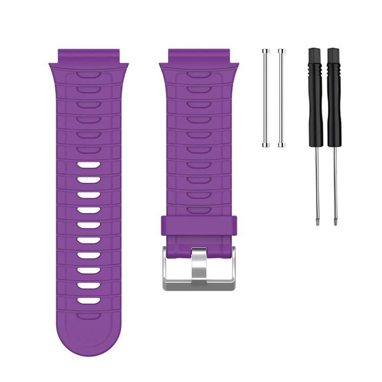 Garmin Forerunner 920XT Watch Strap Silicone Band with Spring Bar and Screwdriver - Purple#serie_9