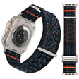 Mega Aangenaam Apple Smartwatch Textiel / Nylon Universeel Bandje