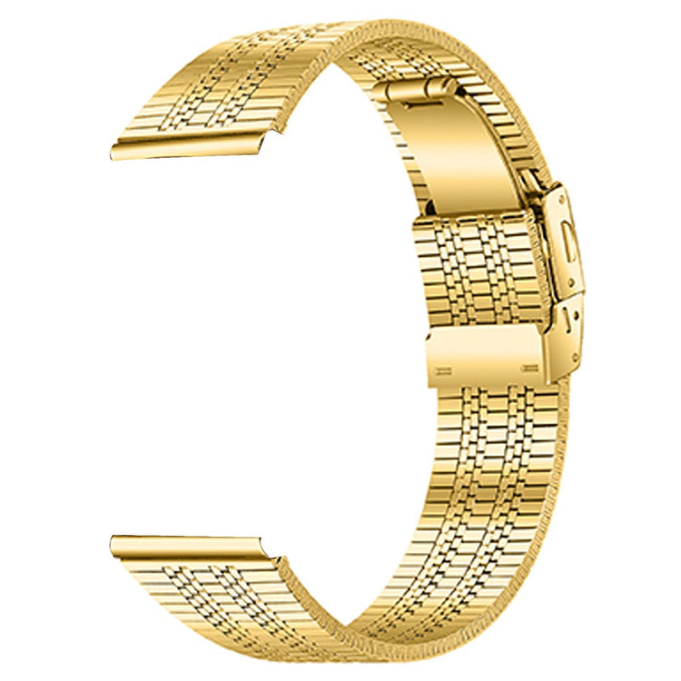 Huami Amazfit Pace Stainless Steel Watch Band Strap Five-Bead Folding Clasp Buckle - Gold#serie_4