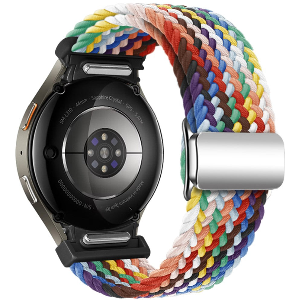 Samsung Galaxy Watch 20mm Braided Watch Band Magnetic Strap - Official Rainbow#serie_1