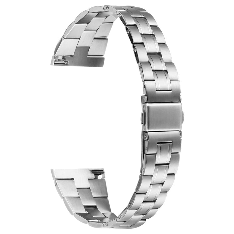 Haylou Solar LS05 Fashionable Replacement Band 3-Bead Stainless Steel Smartwatch Strap - Silver#serie_1